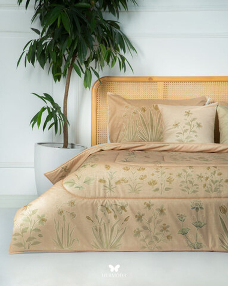 Комплект постельного белья двуспальный Shakhe Nabat Hermodr 8 предметов 130220307 Иран