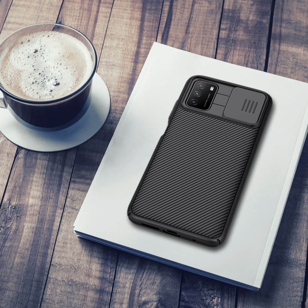 Накладка Nillkin CamShield Case с защитой камеры для Xiaomi POCO M3