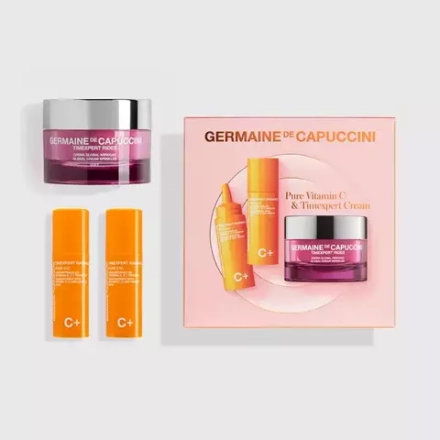 Набор TE Radiance C+ Эмульсия Pure C10  2х15 мл (ампулы) + Timexpert Rides Крем Soft