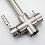 Смеситель для кухни, Frap, с картриджем, подкл к фильтр, хром, F4352-5