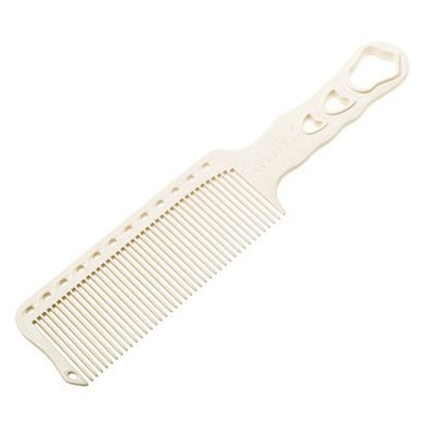 Белая расческа 240мм для стрижки под машинку Y.S. Park YS-282 White