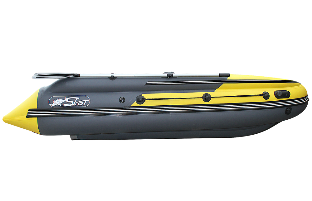 Лодка ПВХ Angler SKAT Тритон 390NDFi с Интегрированным фальшбортом ( Скат 390FI ) -