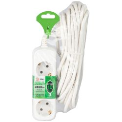 Удлинитель электрический ЭРА UDL-16-3100-E Greenline 3 розетки с заземлением 10м ПВС 3x1мм2 | Электротовары