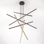 Citilux Стиг CL203261 LED Люстра подвесная с пультом Чёрная