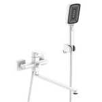 073542-F Смеситель од. для ванны дл. (БЕЛЫЙ) ViEiR (10/1шт)