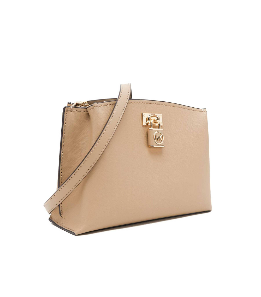 Кожаная сумка-мессенджер Michael Kors - коричневый(30S3GR0M2L)