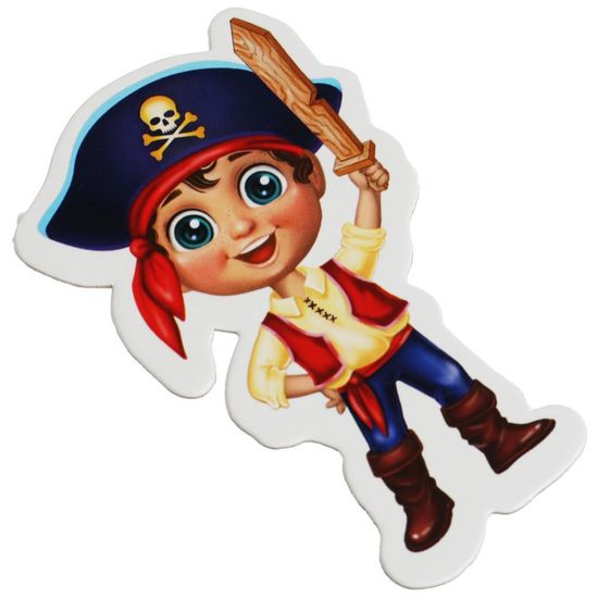 IQ-липучки со шнурком. Пираты - весёлые приключения. 235х180х45 мм. Умные игры