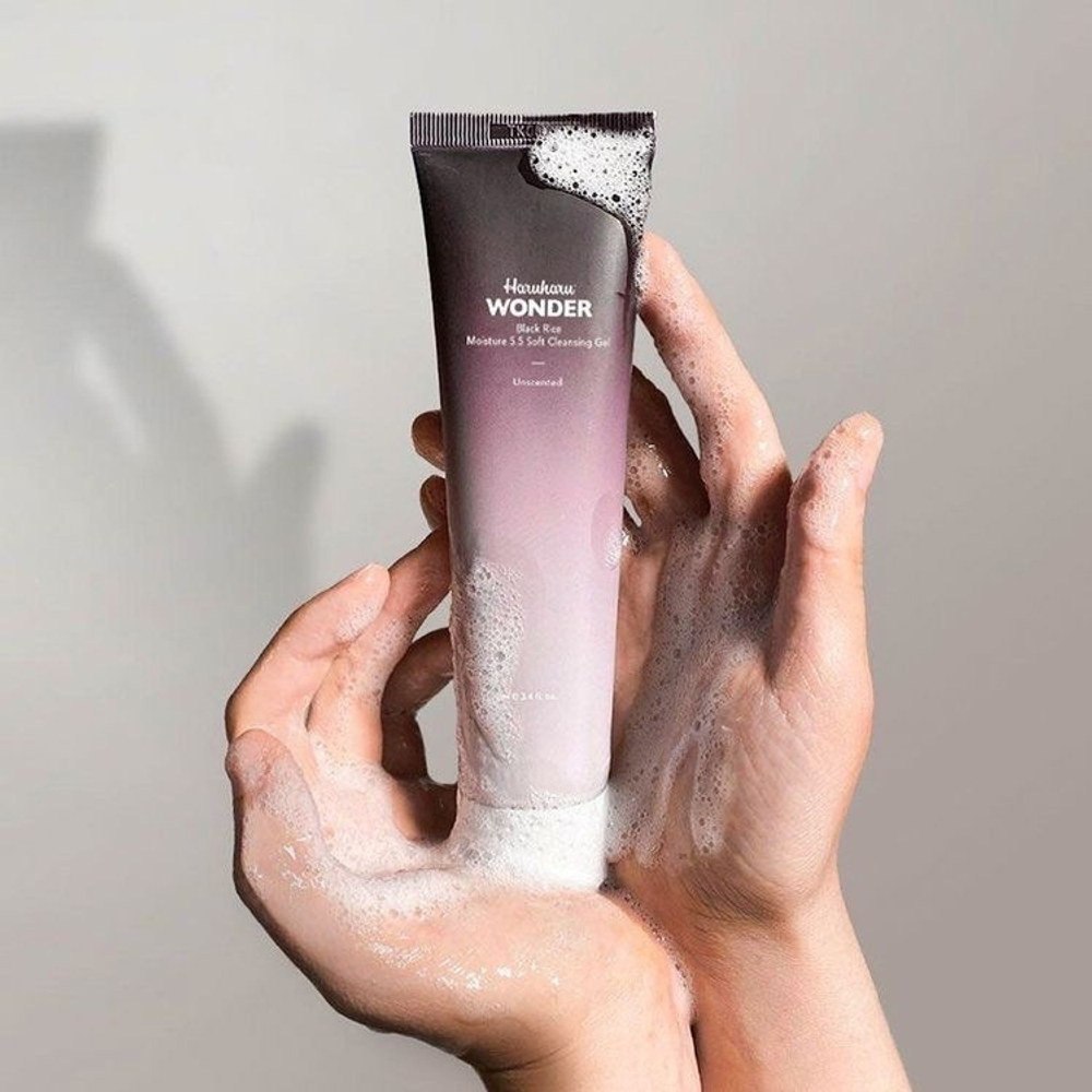 Гель для умывания HARUHARU WONDER Black Rice Moisture 5.5 Soft Cleansing Gel