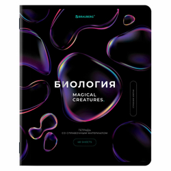 Тетради предметные, КОМПЛЕКТ 12 ПРЕДМЕТОВ, "MAGICAL", 48 л., глянцевый УФ-лак, BRAUBERG, 404610