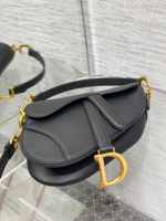 Christian Dior Small Saddle Bag with Strap