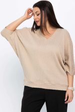 Блуза Вэнсдей (бежевая) Б14818-4М LT Collection