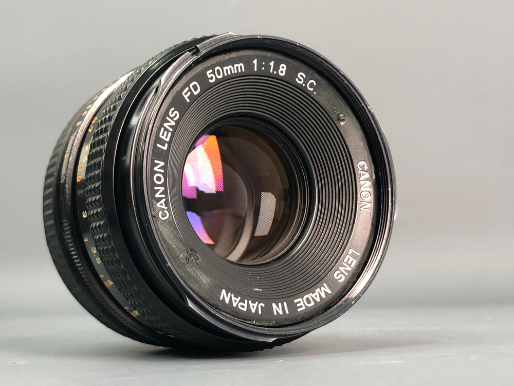 Canon FD 50mm 1.8 S.C переделан под M42