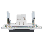 SKANDY Выключатель 1-клавишный кнопочный 10А SK-V14G графит IEK