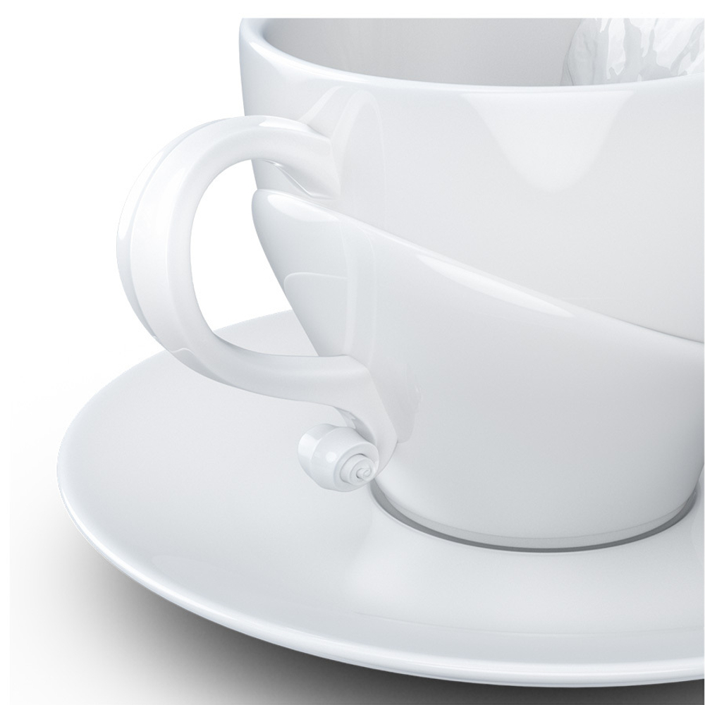 Чайная пара 260мл Talent Richard Wagner белая