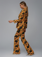 Пижамный костюм с подсолнухами