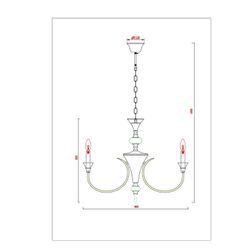 Подвесная люстра Arte Lamp