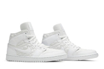 Кроссовки Jordan Air Jordan 1 Mid "Quilted White" (Женская размерная сетка)