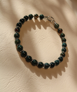 Чокер из гелиотропа «Хранитель глубин»