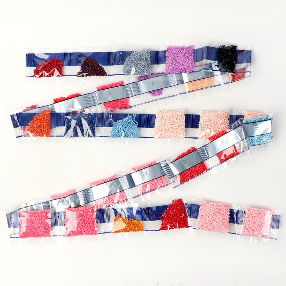 Алмазная вышивка полное заполнение "Цветы Вишни", на раме, 40*50 см 9929728