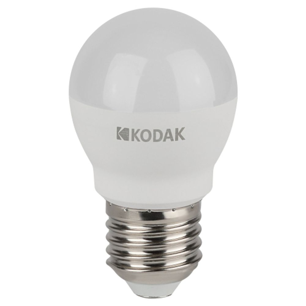 Лампа светодиодная Kodak LED KODAK P45-11W-865-E27 E27 / Е27 11Вт шар холодный дневной свет | Лампы cветодиодные Шар (G/P)