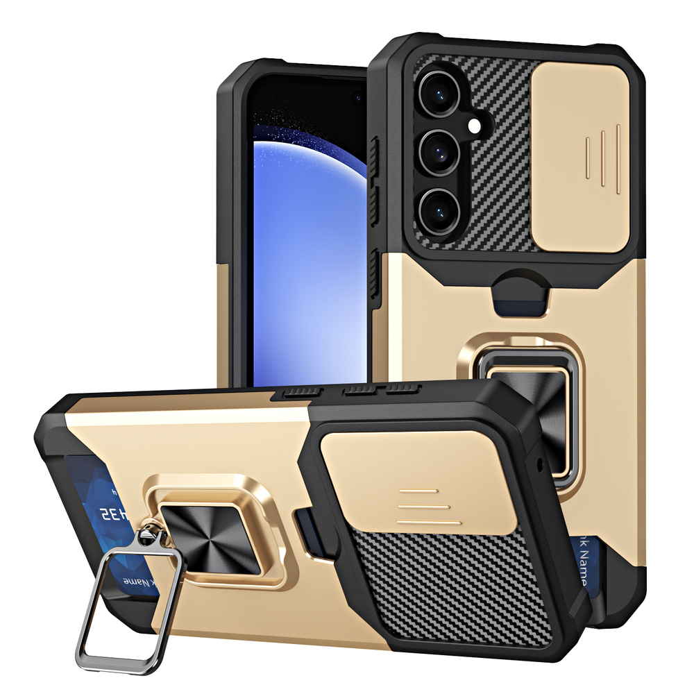 Противоударный чехол Сard Reader Case для Samsung Galaxy S25 FE