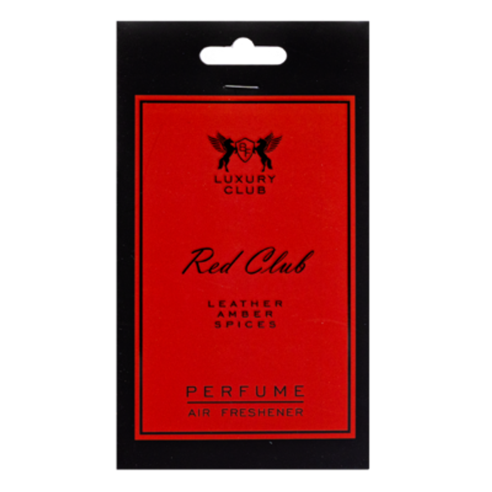 BFC02 Ароматизатор подвесной Luxury Club Red (по мотивам Paco Rabanne 1 Million)