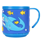 Кружка детская 8,5 см 10х8 см материал PVC, 6 видов микс, с-30948