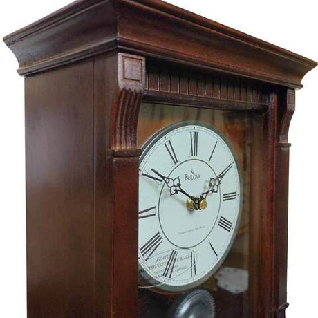 Настольные часы Bulova B7662 Dark Walnut