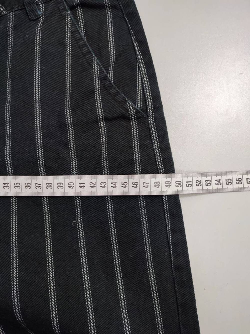 Капри свободные в полоску  44 размер