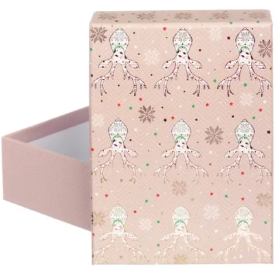 Коробка подарочная «Зимний вихрь» 19*13.5*6 см