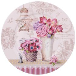 ТАРЕЛКА ЗАКУСОЧНАЯ LEFARD ТЮЛЬПАНЫ 20,5 СМ МАЛ.УП.=4шт.