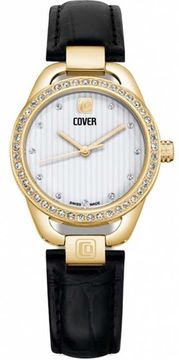 Женские часы Cover CO167.06, белый циферблат, сапфировое стекло