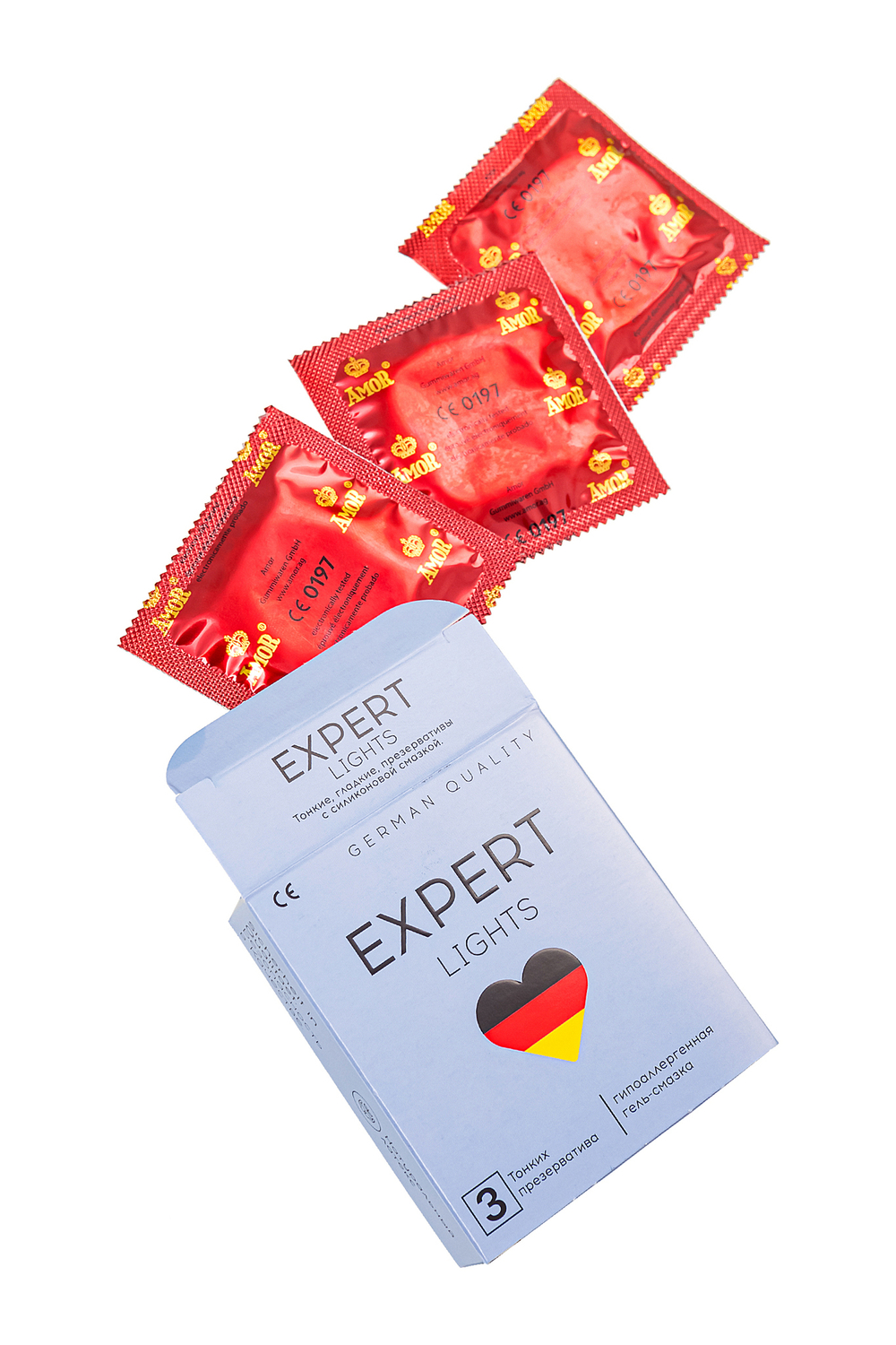 Презервативы Expert Lights тонкие №3