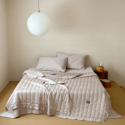 Покрывало Zephyr Home Тенсель 220x240 Бежевый