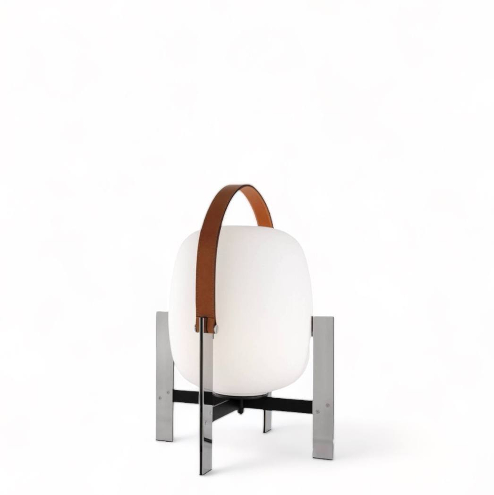 Table design lamp Cesta Metalica by Santa & Cole