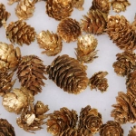 Композиция для декора «Волшебные шишки» (150гр), золото