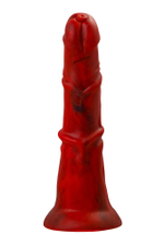 Силиконовый вибратор Monster Rex - 24,5 см.