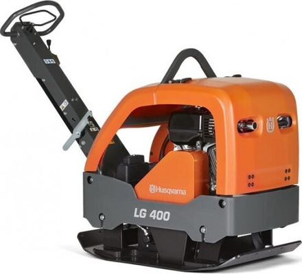 Виброплита HUSQVARNA LG 400 бензиновый двигатель HONDA, реверсивная 9678554-01