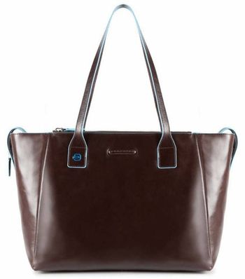 Сумка женская Piquadro Blue Square коричневая кожа (BD3883B2/MO)