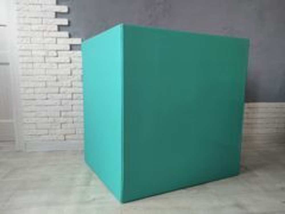 Коробка для шаров (Бирюзовая) 60*60*60 см.