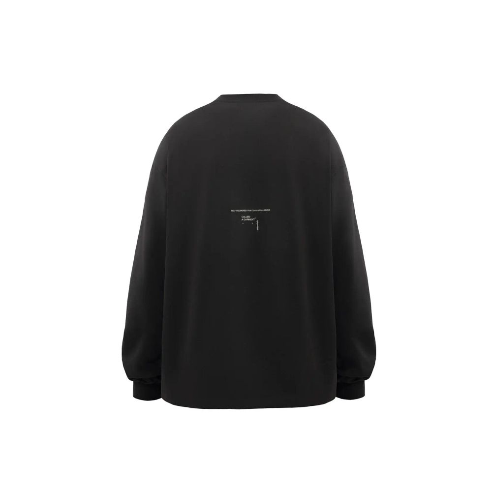 Лонгслив Called a Garment Essential Черный