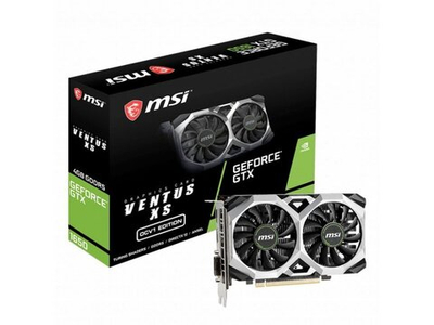 Видеокарта MSI Nvidia GeForce GTX 1650 [GTX 1650 VENTUS XS 4G OCV1]