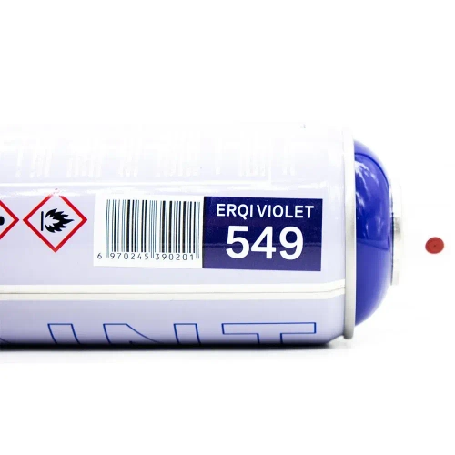 Сине-фиолетовый акриловая краска аэрозольный баллончик 520мл. Gamma Paint