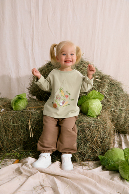 Лонгслив "Авоська с овощами"