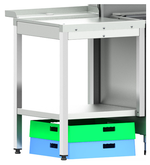 Стол для чистой посуды Gabino TDE-C