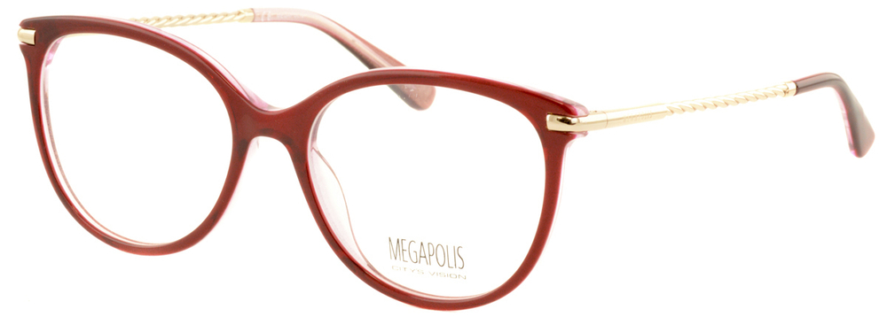 Оправа для очков Megapolis 272 Red с футляром