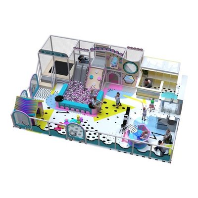 Детский игровой лабиринт «Неон парк» 70 м²