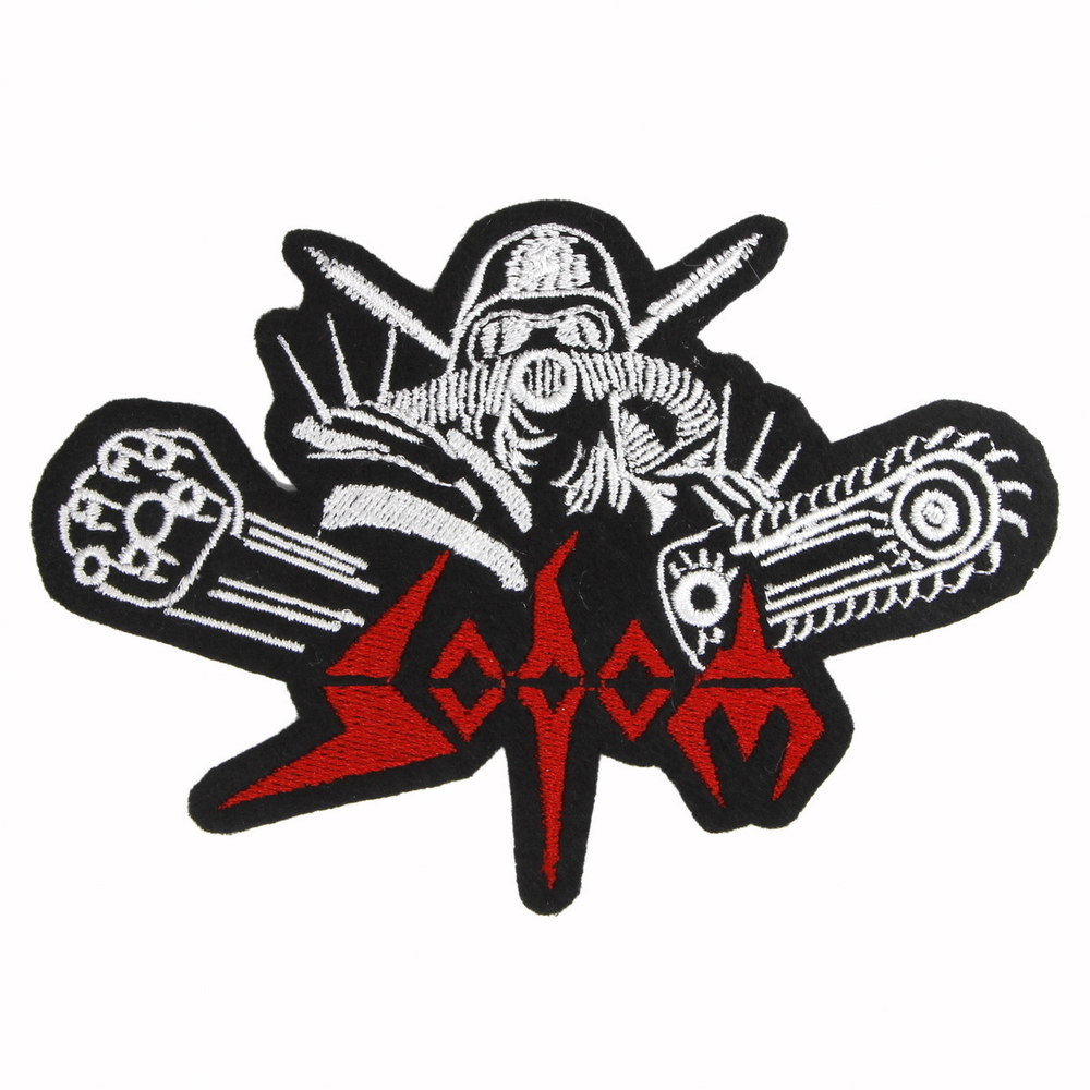Нашивка с вышивкой группы Sodom