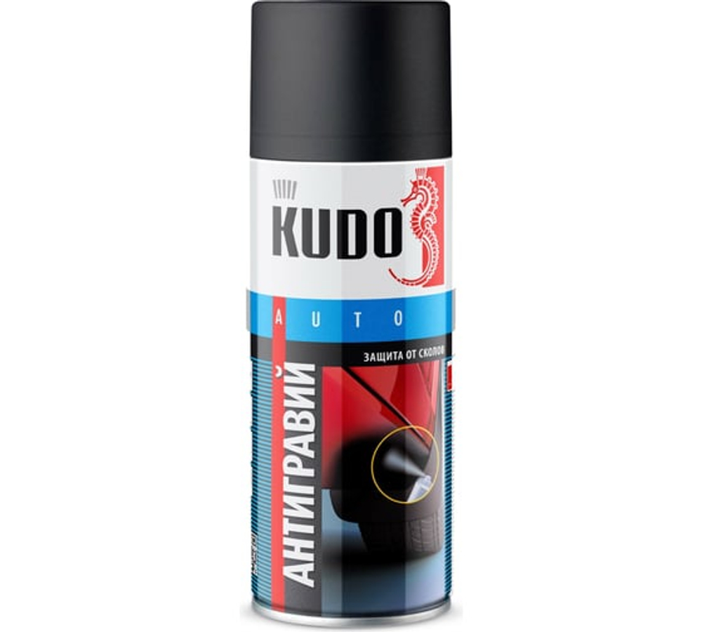 Антигравий черный (аэро) (0,52л) KUDO