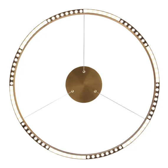 SL6238.333.01 Светильник подвесной ST-Luce латунь/латунь LED 1*32W 4000K PARILLA